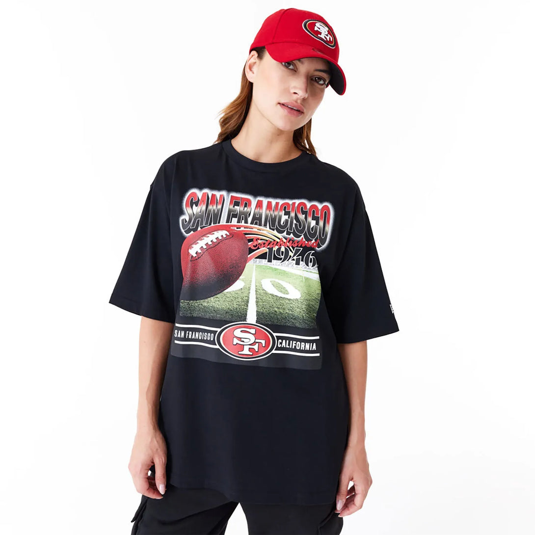 New Era San Francisco 49ers NFL Team Graphic Oversized Póló - Sportmania.hu