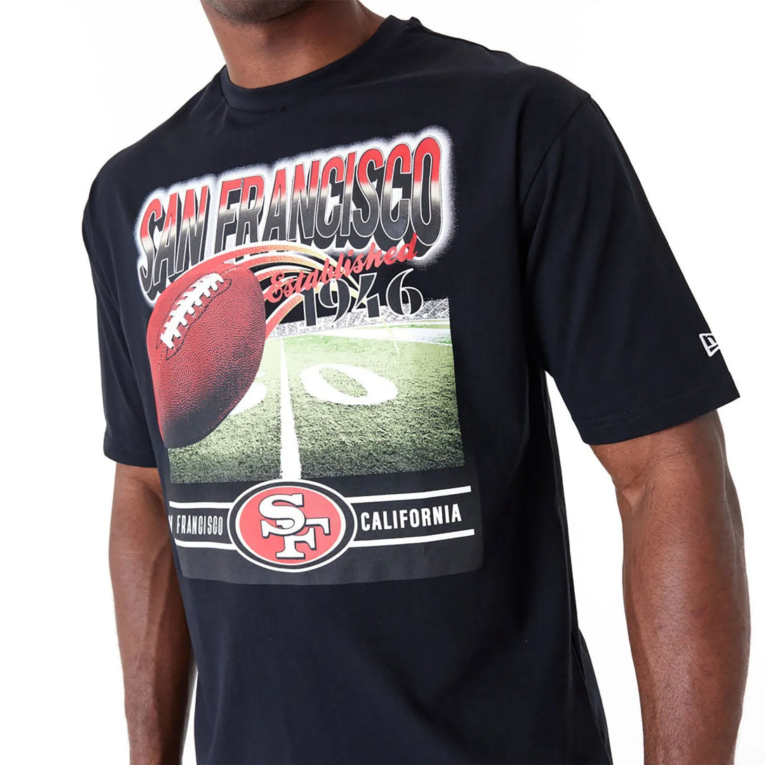 New Era San Francisco 49ers NFL Team Graphic Oversized Póló - Sportmania.hu