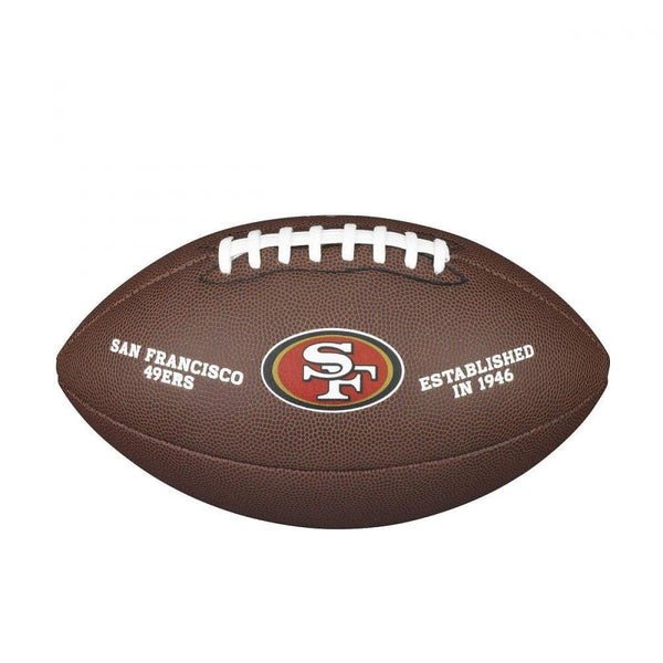 Wilson San Francisco 49ers Team Logo Official amerikai focilabda, hivatalos méret Amerikai futball labdák - Sportmania.hu