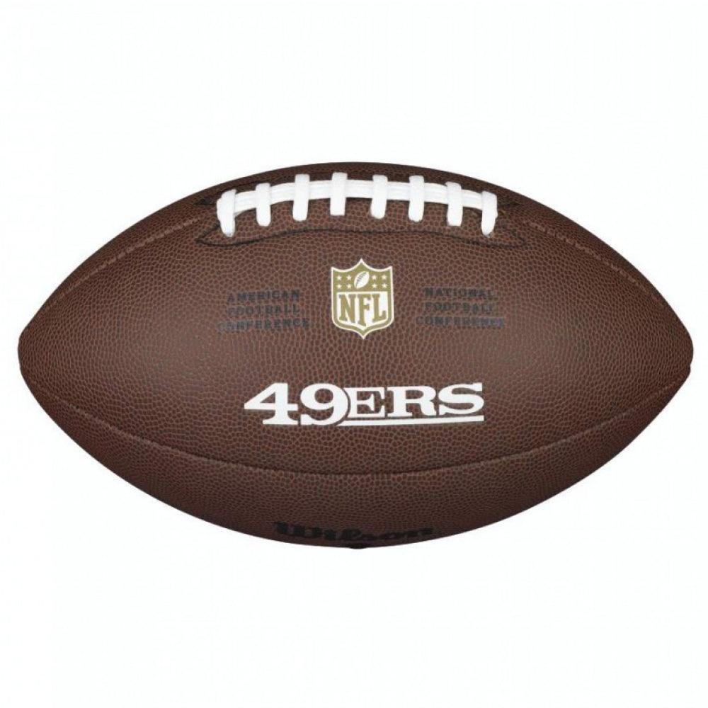 Wilson San Francisco 49ers Team Logo Official amerikai focilabda, hivatalos méret Amerikai futball labdák - Sportmania.hu