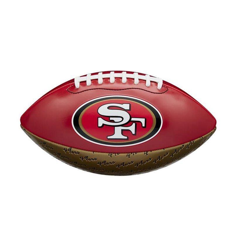 Wilson San Francisco 49ers Team Peewee amerikai focilabda, junior méret Amerikai futball labdák - Sportmania.hu