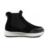 Scholl Beverly Bootie Women's Leather Ankle Boots fekete bakancs