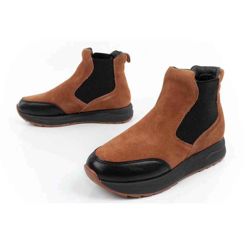 Scholl Beverly W shoes barna cipő női
