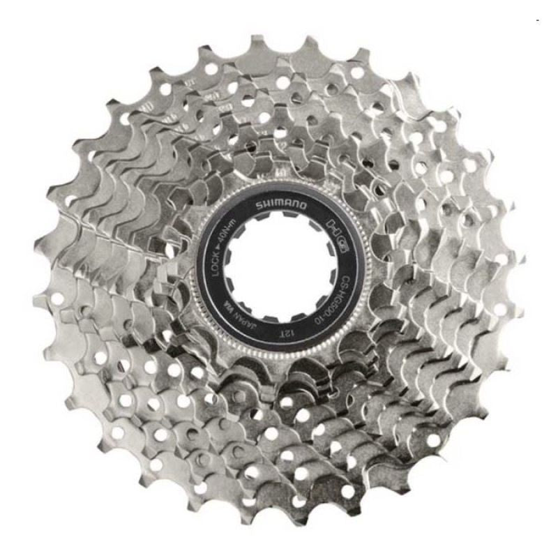 Shimano HG-500 10-speed 11-25 cassette sprockets kerékpár alkatrész