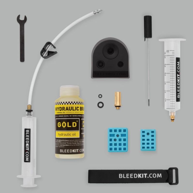 Shimano PREMIUM ROAD GOLD Bleed Kit arany kerékpár alkatrész