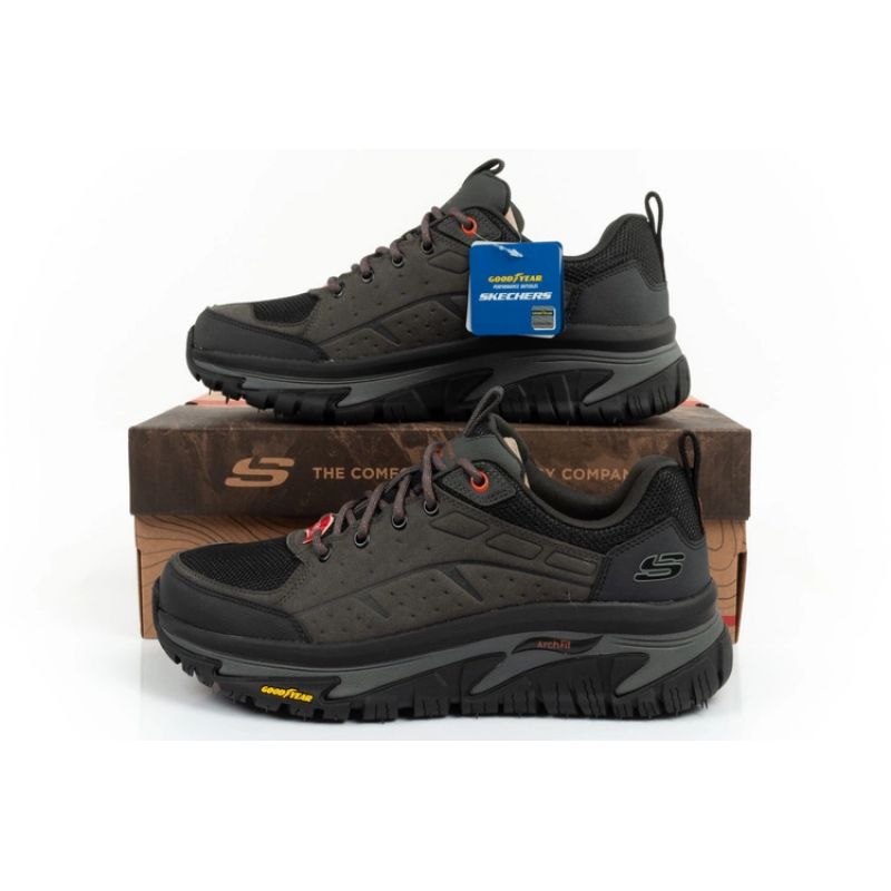 Skechers Arch Fit Road Walker-Vernal M 237488/CCBK Cipő - Sportmania.hu