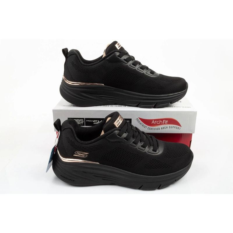 Skechers Bobs Arch Fit Elev8 Women's Sneakers fekete női utcai cipő 117720/BBK