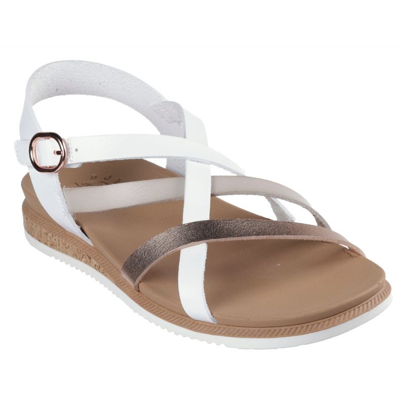 Skechers Bobs Desert Kiss Low sandals - Peak Rank W Utcai női 114709WHT