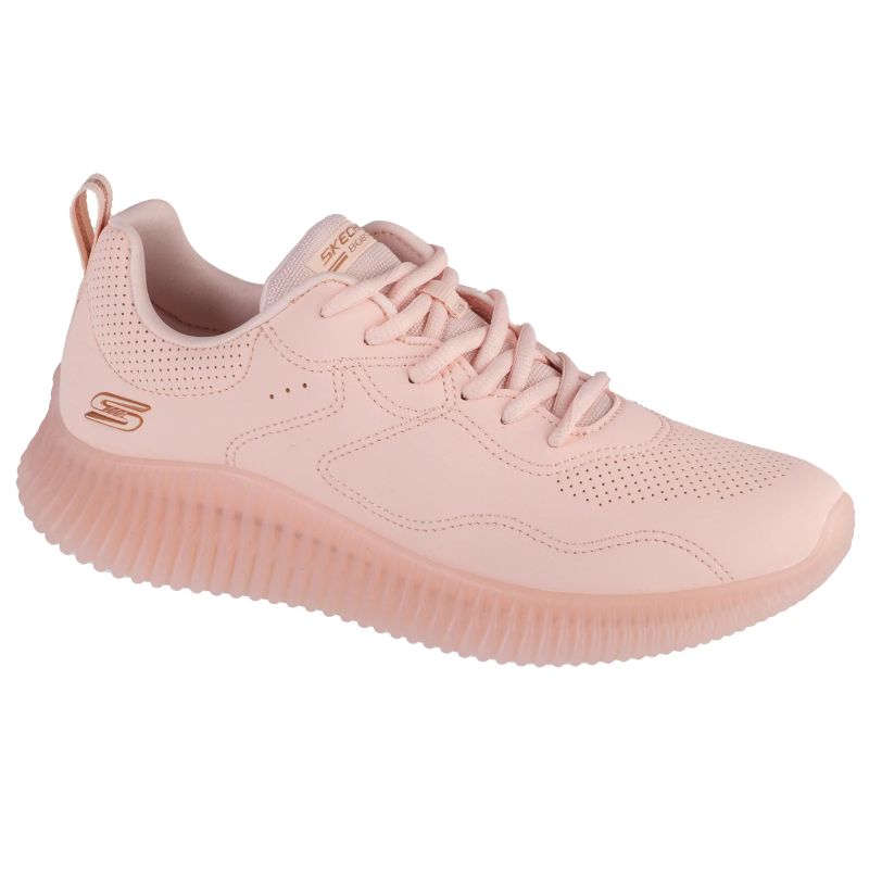 Skechers Bobs Geo How Marvelous Női Utcai Cipő - Rózsaszín 117422-LTPK