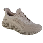 Skechers Bobs Geo-New Aesthetics Női Utcai Cipő - Bézs 117417-TPE