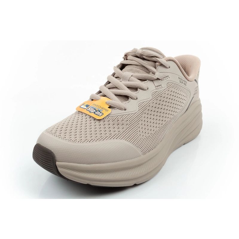 Skechers Bobs Skillz men's sneakers beige SLIP-INS bézs férfi utcai cipő 118431TPE