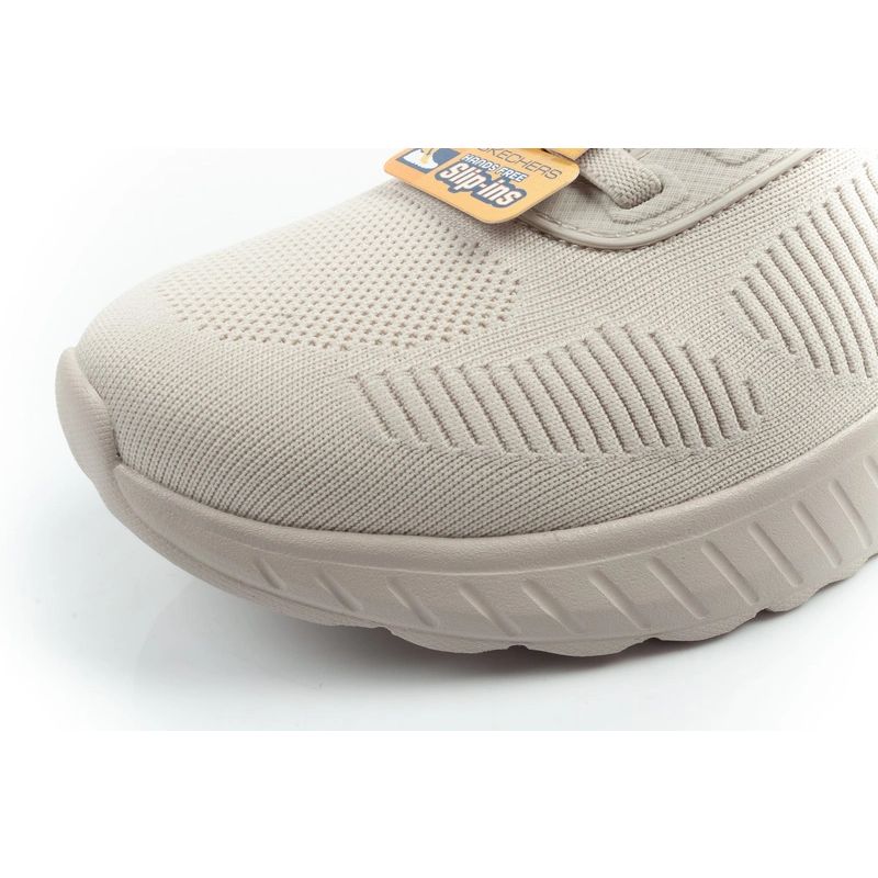Skechers Bobs Squad Chaos SLIP-INS ecru men's sneakers férfi utcai cipő