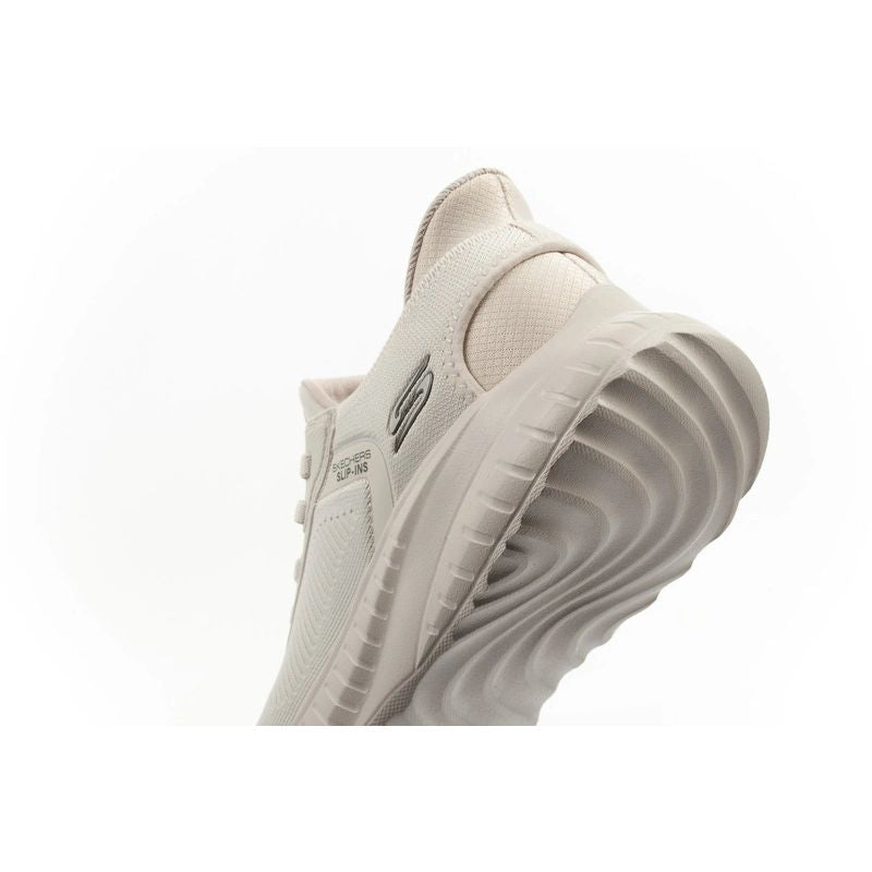 Skechers Bobs Squad Chaos SLIP-INS ecru men's sneakers férfi utcai cipő