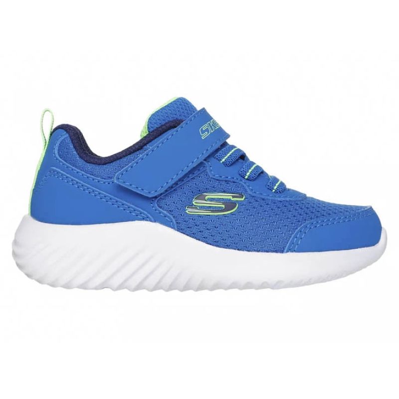 Skechers Bounder Techrox Blue kék gyerek utcai cipő 403906N-BLU