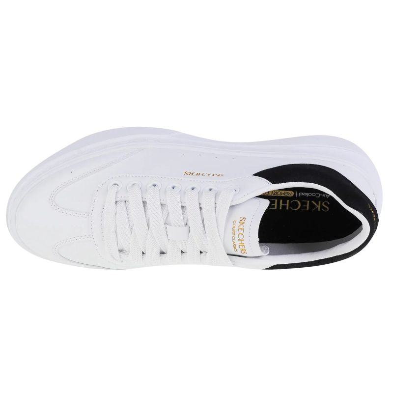 Skechers Cordova Classic Férfi Utcai Cipő - Fehér 185060-WBK