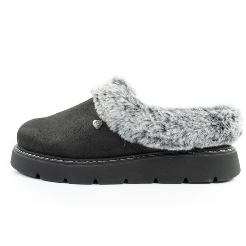Skechers Cozy Blend slipper for women, insulated slip-on papucs női 114762/BBK