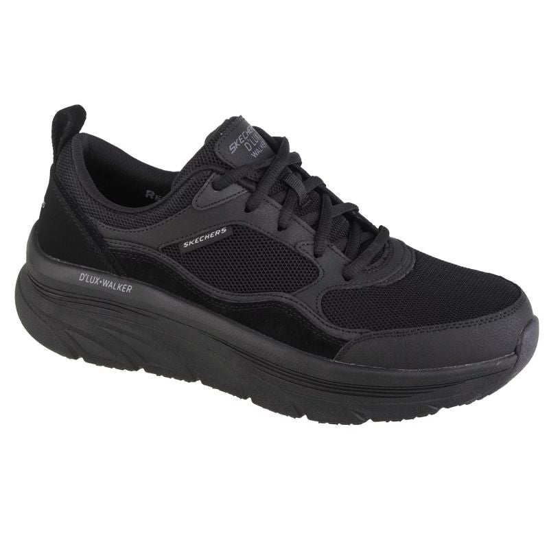 Skechers D'Lux Walker Férfi Utcai Cipő - Fekete 232363-BBK