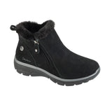 Skechers Easy Going High Zip 2 Női Utcai Cipő Fekete 168042-BBK