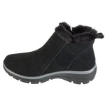 Skechers Easy Going High Zip 2 Női Utcai Cipő Fekete 168042-BBK