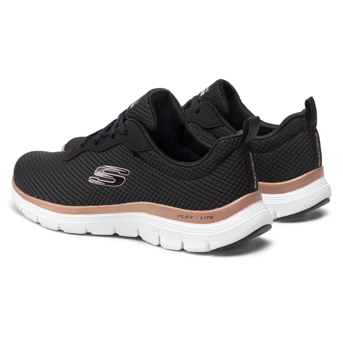 Skechers Flex Appeal 4.0 Brillant View W női Edzőcipő 149303/BKRG