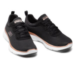 Skechers Flex Appeal 4.0 Brillant View W női Edzőcipő 149303/BKRG