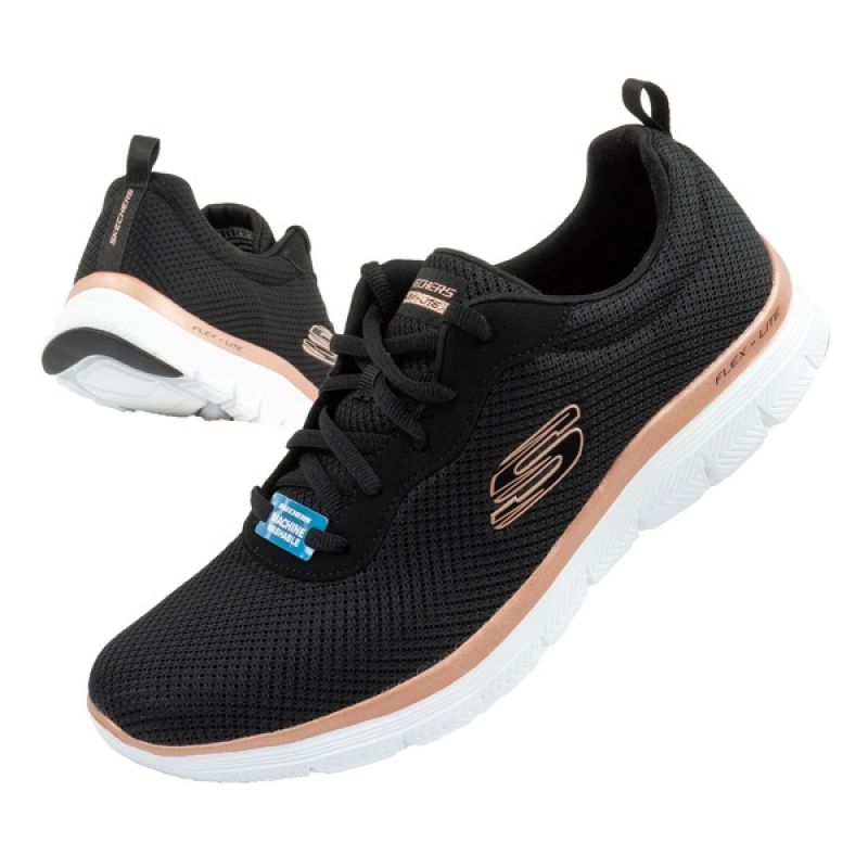 Skechers Flex Appeal 4.0 Brillant View W női Edzőcipő 149303/BKRG