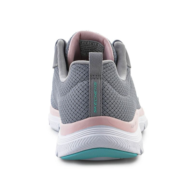Skechers Flex Appeal 4.0 W 149303-GYLP Cipő - Sportmania.hu