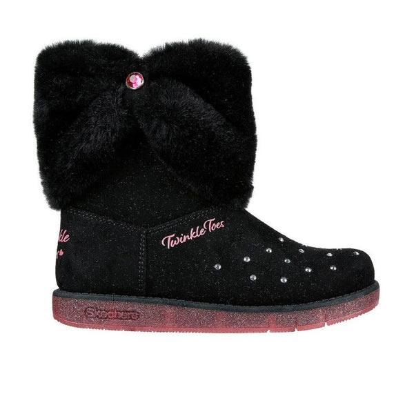 Skechers GLITZY GLAM COZY CUDDLERS JR 314851L-BLK Cipő - Sportmania.hu
