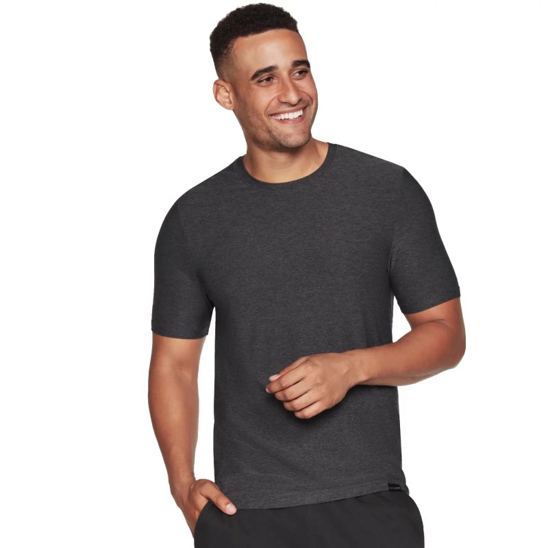 Skechers Go Dri All Day Gray férfi Póló TS107-BKCC