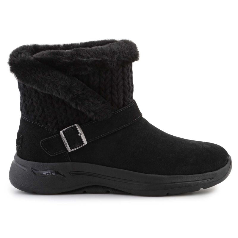 Skechers Go Walk Arch Fit Boot True Embrace M Utcai Női 144422-BBK