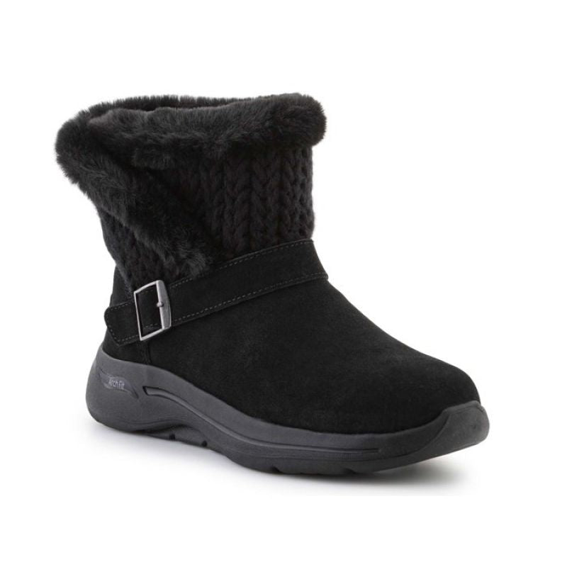 Skechers Go Walk Arch Fit Boot True Embrace M Utcai Női 144422-BBK