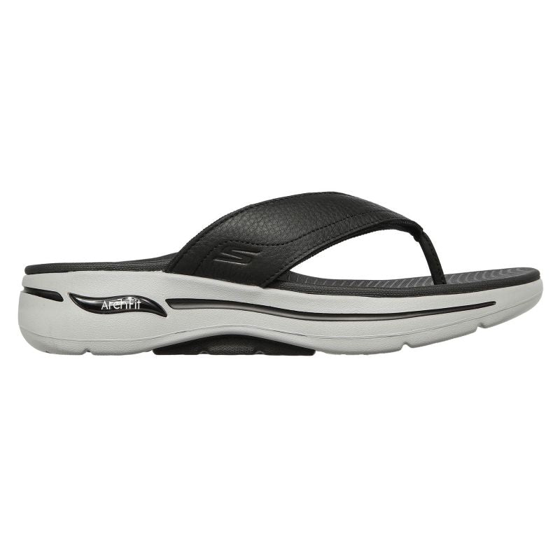 Skechers Go Walk Arch Fit San M Flip-flops Utcai férfi 229022-BKGY