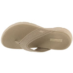 Skechers Go Walk Flex Sandal - Holly Beige Szandál 141459-TPE