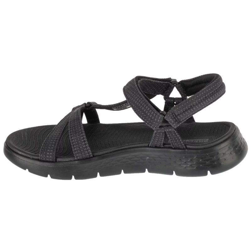Skechers Go Walk Flex Sandal - Sublime Black Szandál 141451-BBK