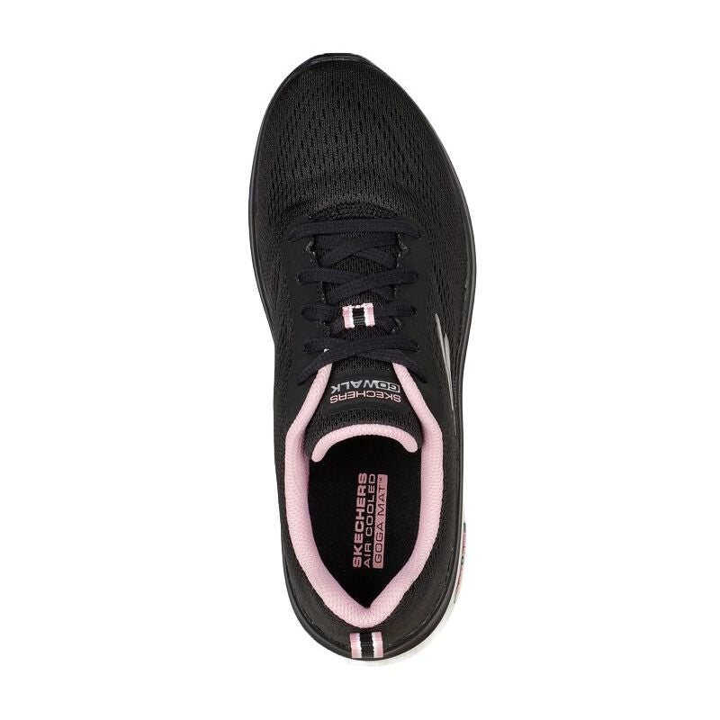 Skechers Go Walk Hyper Burst W női Utcai cipő 124578-BKPK