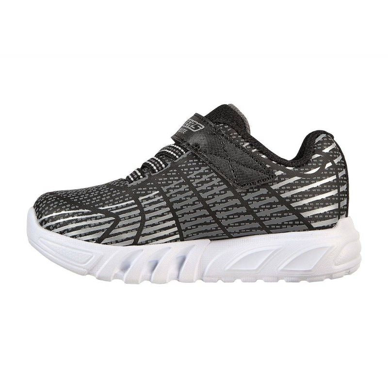 Skechers Infants' S Lights Flex-Glow Elite Jr sneakers 400135N-BKGY Cipő - Sportmania.hu