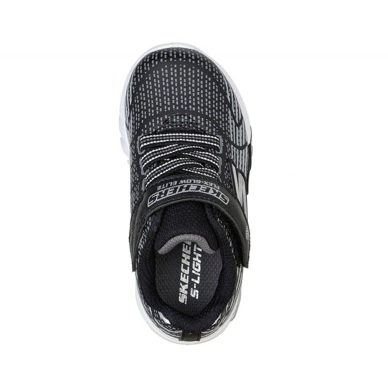 Skechers Infants' S Lights Flex-Glow Elite Jr sneakers 400135N-BKGY Cipő - Sportmania.hu