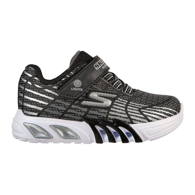 Skechers Infants' S Lights Flex-Glow Elite Jr sneakers 400135N-BKGY Cipő - Sportmania.hu