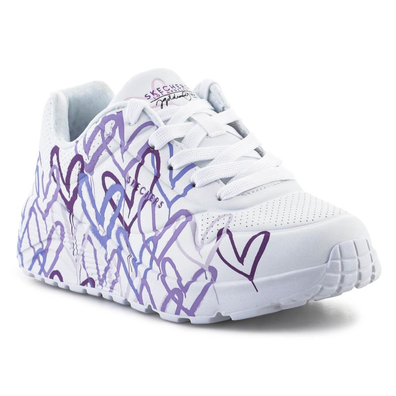 Skechers JGoldcrown: Uno Lite - Spread the Love Jr Cipő gyerek Utcai 314064L-WLPR