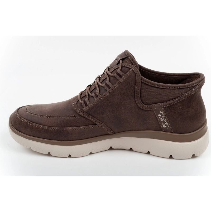 Skechers Men’s Summits Siegul Slip-ins Insulated férfi cipő, barna