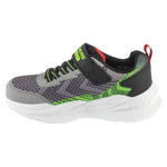 Skechers Meteor-Lights – Krendox gyerek utcai cipő, szürke