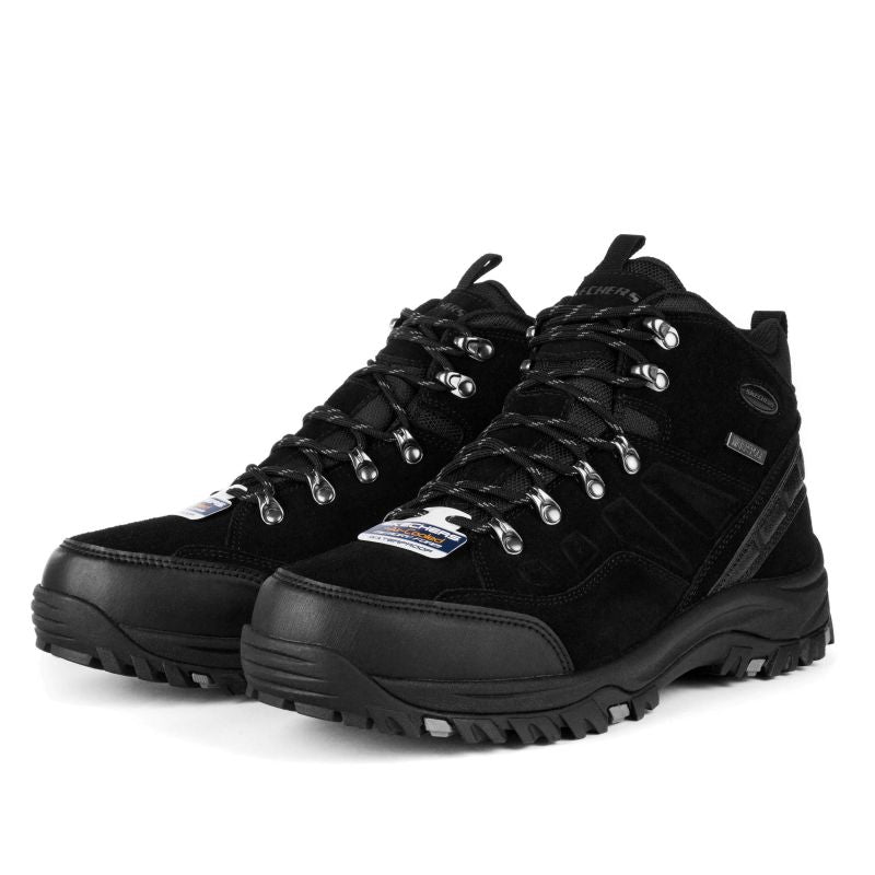 Skechers Relaxed Fit Relment Pelmo M 64869 BLK Cipő - Sportmania.hu