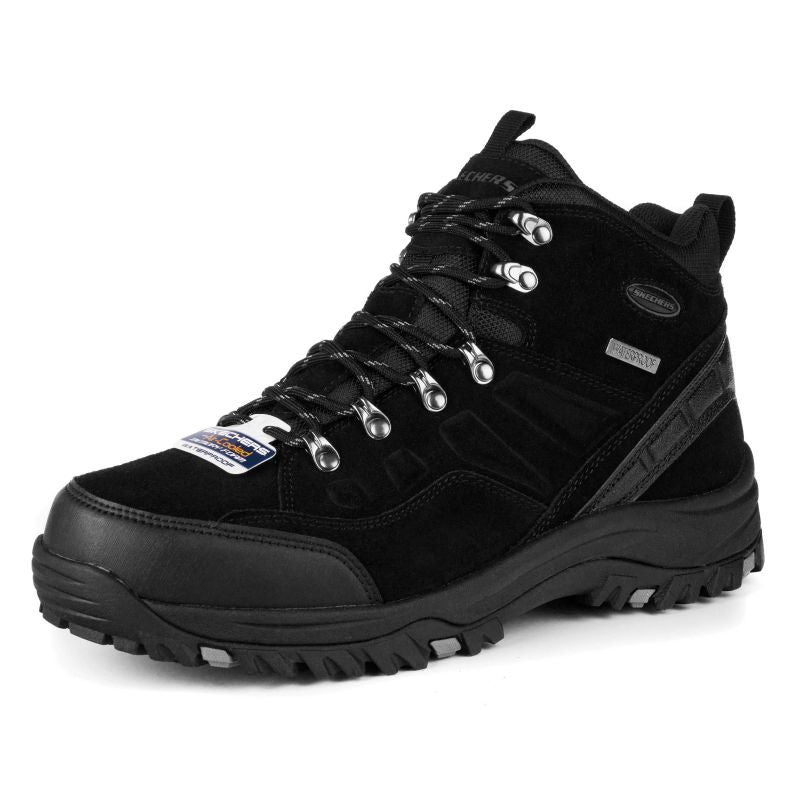 Skechers Relaxed Fit Relment Pelmo M 64869 BLK Cipő - Sportmania.hu