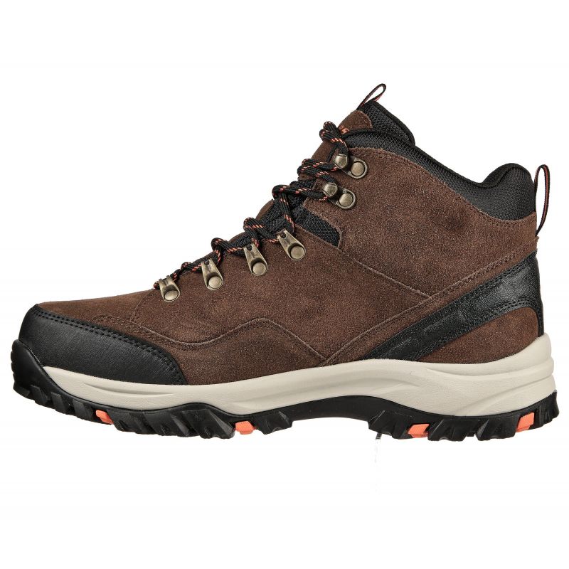 Skechers Relaxed Fit Relment Pelmo M 64869-DKBR Cipő - Sportmania.hu