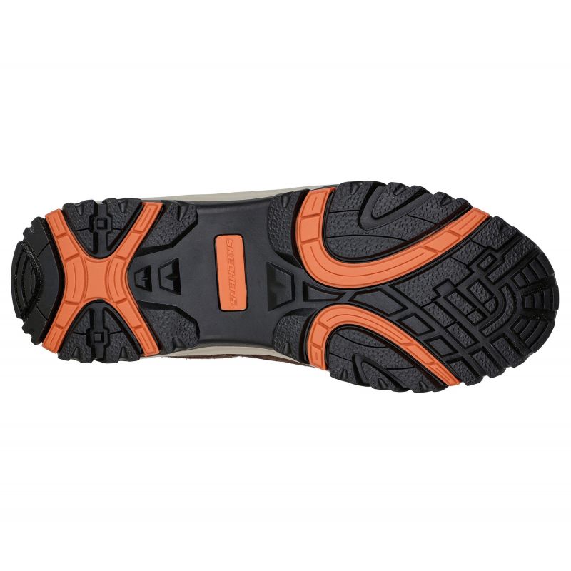 Skechers Relaxed Fit Relment Pelmo M 64869-DKBR Cipő - Sportmania.hu