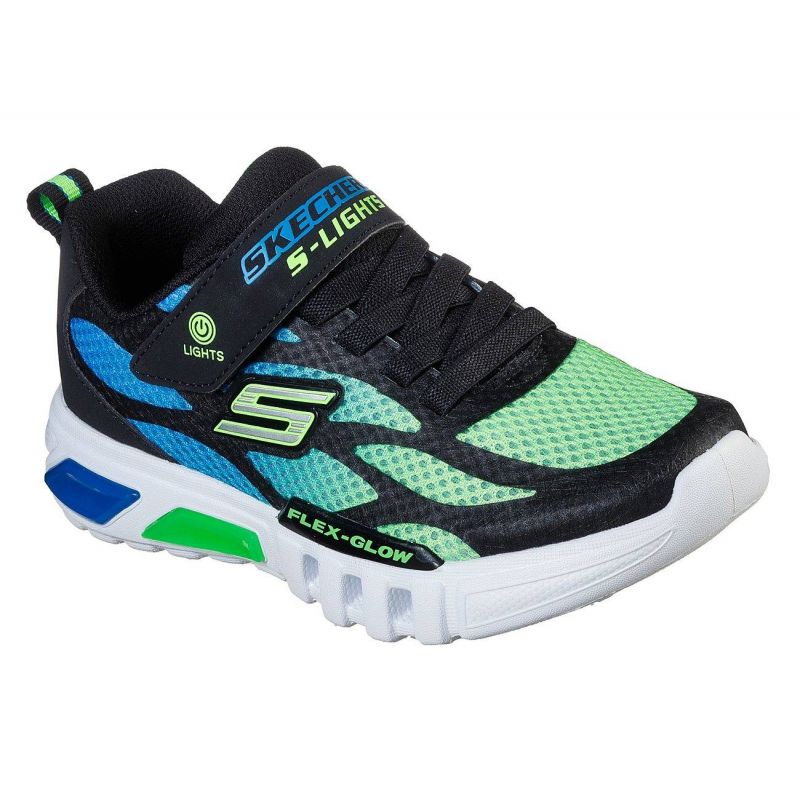 Skechers S Lights : Flex-Glow-Dezlo JR 400016L-BBLM Cipő - Sportmania.hu