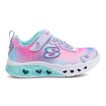 Skechers S Lights Flutter Heart Lights Jr 302315-LVMT Cipő - Sportmania.hu
