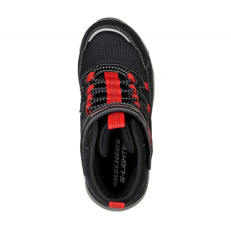 Skechers S-Lights Mega Surge JR 400131L-BKRD Cipő - Sportmania.hu