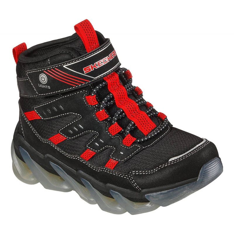 Skechers S-Lights Mega Surge JR 400131L-BKRD Cipő - Sportmania.hu