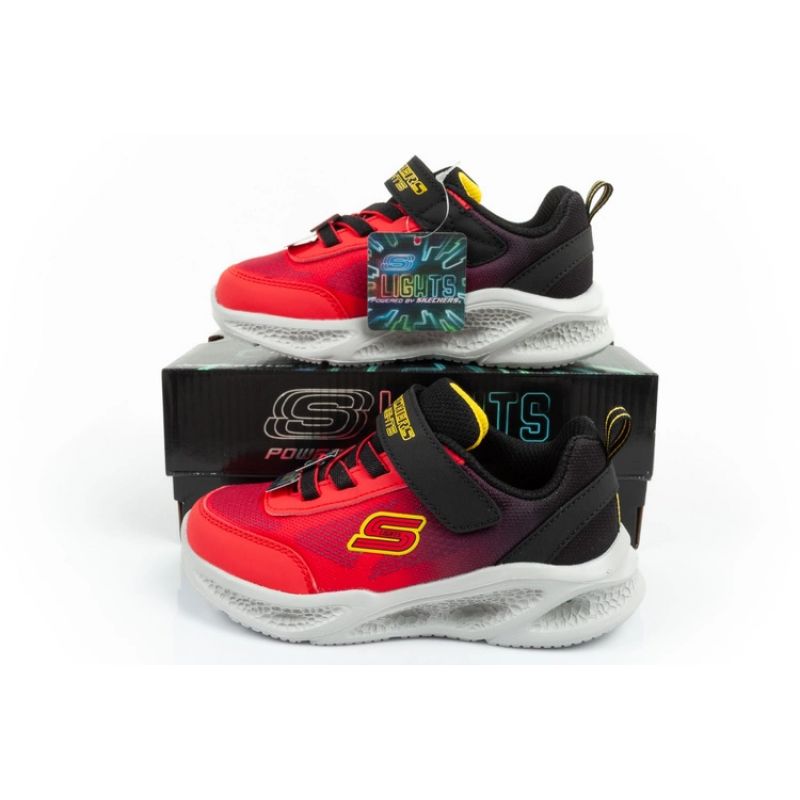 Skechers S Lights-Meteor Jr 401495N/RDBK Cipő - Sportmania.hu
